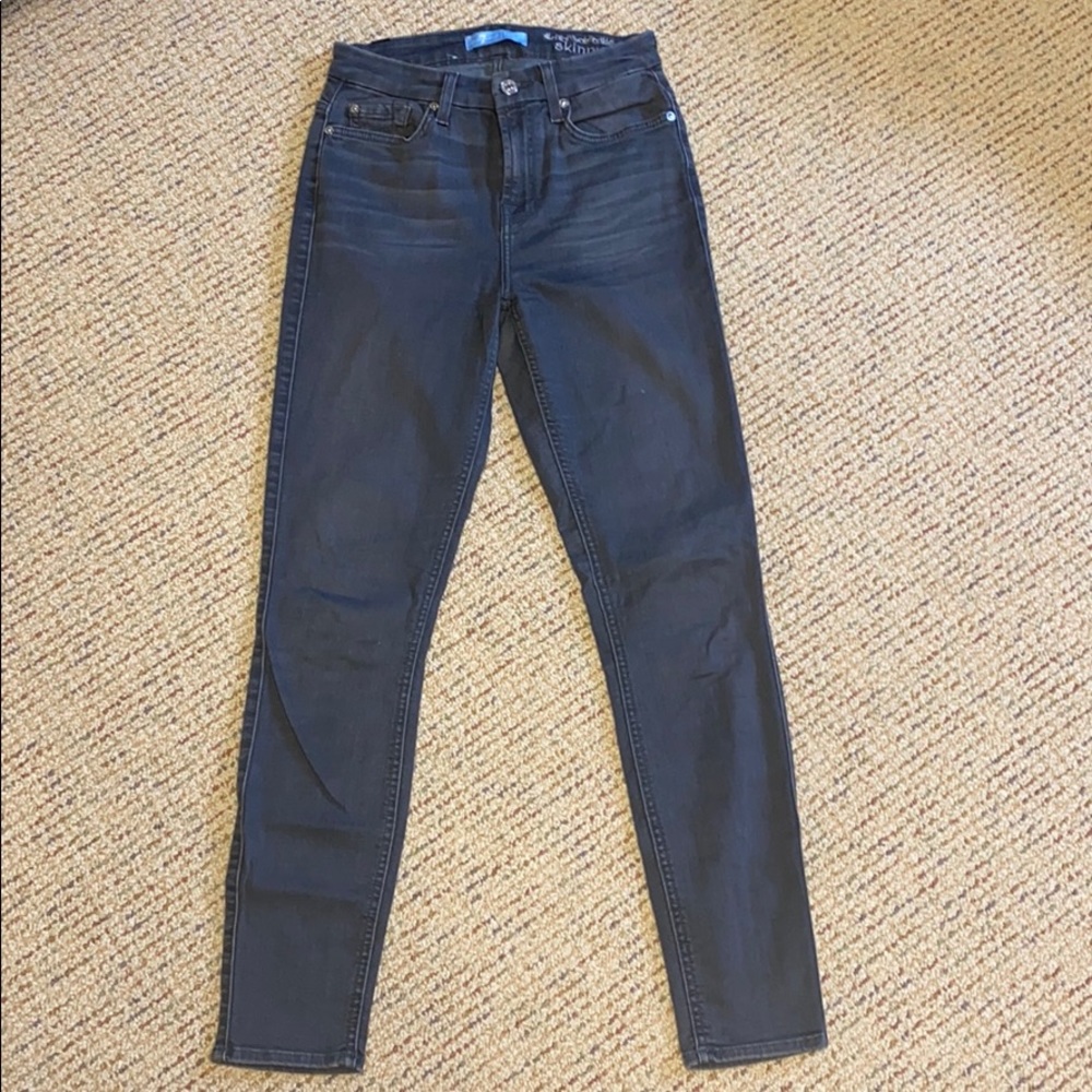 7 for Mankind Gray Denim Perfect Condition.